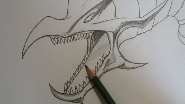 How to Draw Red Eyes Black Dragon | Yugioh Drawing Tutorial | Step by Step смотреть онлайн