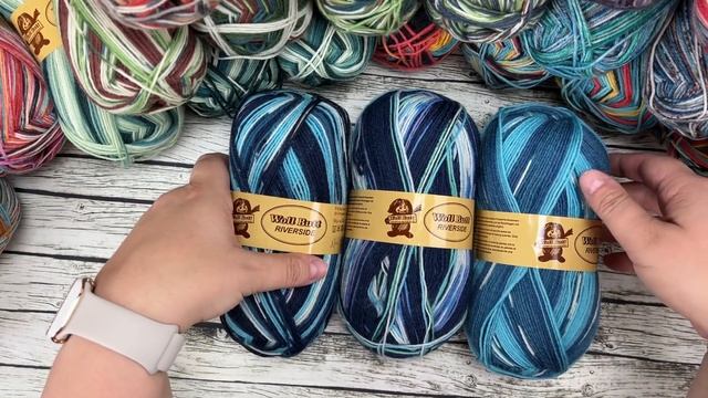 Подарок от зрителей. Носочная пряжа. Новые расцветки Alize Superwash в Европе? смотреть онлайн