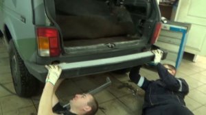 Правильный фаркоп на "Ниву". Установка.