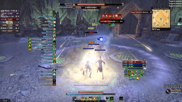 Killing a LEGENDARY Dragon Priest (Elder Scrolls Online Scalecaller Peak Dungeon) смотреть онлайн