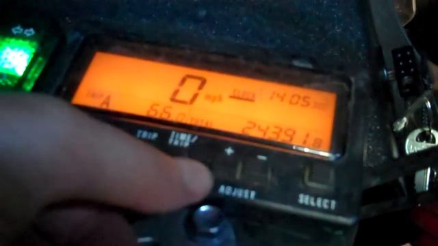 How To Set The Clock On A DRZ400S / DRZ400SM