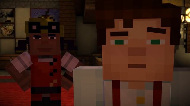 УЖАСНЫЙ ЭКСПЕРИМЕНТ - Minecraft: Story Mode [Эпизод 3] #2 смотреть онлайн