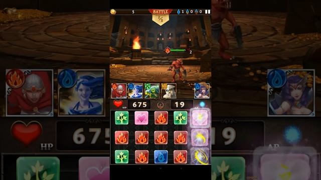 Dungeon Gems Сокровища подземелий ios/android Побеждаем драконов! смотреть онлайн