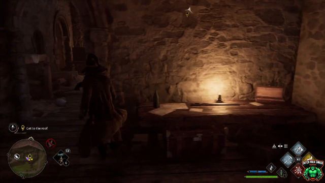 Hogwarts Legacy: The High Keep: Meet Natty near Falbarton Castle to rescue Highwing gameplay. смотреть онлайн