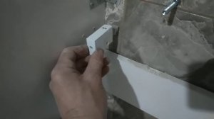 Как установить раковину с подвесной тумбой?