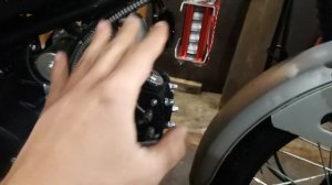 Масляный радиатор на мопед Colt 50