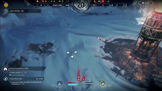 Frostpunk: Console Edition (Español) de XBOX ONE X (jugando con XBOX GAME PASS). Gameplay смотреть онлайн