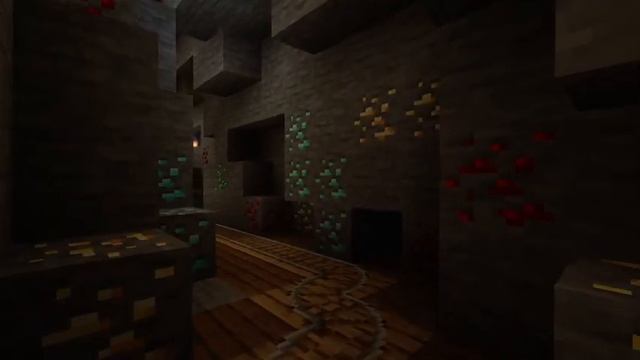 Minecraft Seven Dwarfs Mine Train Walt Disney World (ride through) смотреть онлайн