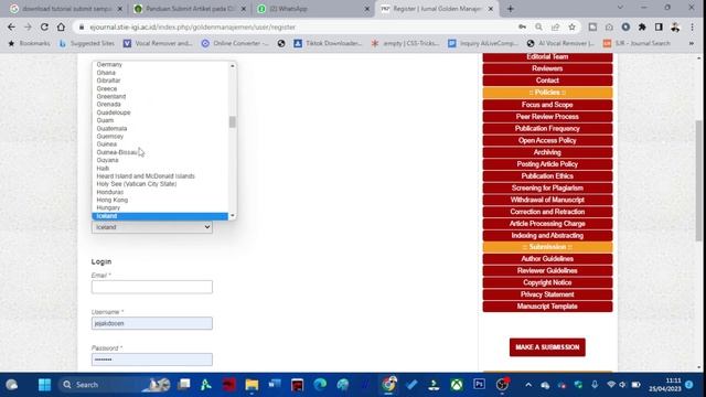 PROSES SUBMIT, REVIEWER SAMPAI PUBLIKASI ARTIKEL DI OJS 3 смотреть онлайн