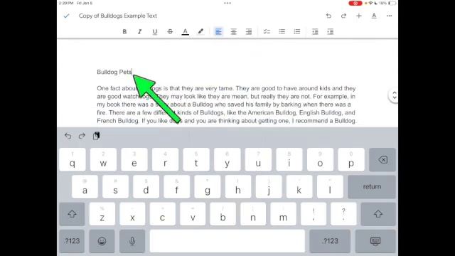 Google Docs iPad Adding a Table of Contents SD 480p смотреть онлайн