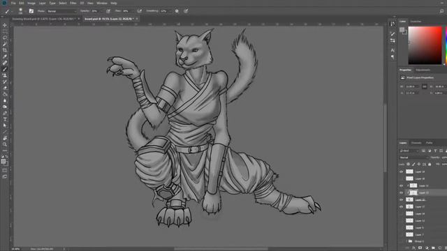 Digital Drawing Time Lapse: Roan смотреть онлайн