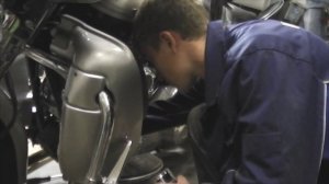 Замена масла. Меняем масло в Harley Davidson.