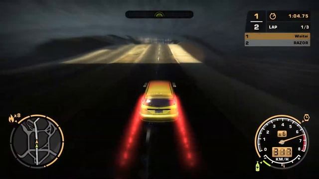 NFS Most Wanted: Ford Focus vs BMW M3 GTR смотреть онлайн
