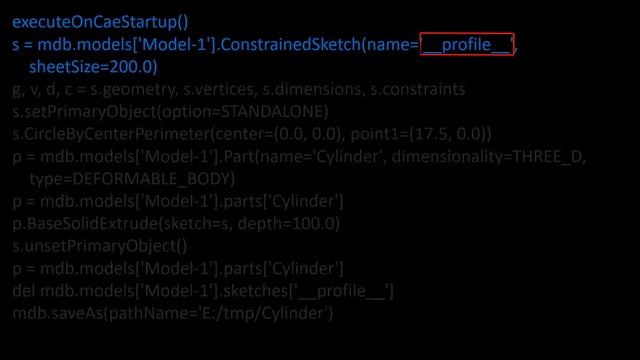 Abaqus Python script files(.py, .rpy) : create, modify, run смотреть онлайн