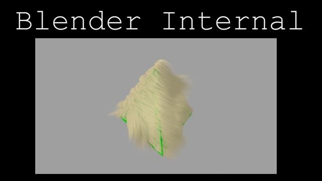 Blender 2.69 Hair Rendering BI vs Cycles смотреть онлайн