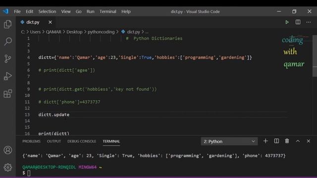 11 - What are Python Dictionaries and Dictionary Methods , Deeply Discussed in Urdu / Hindi смотреть онлайн