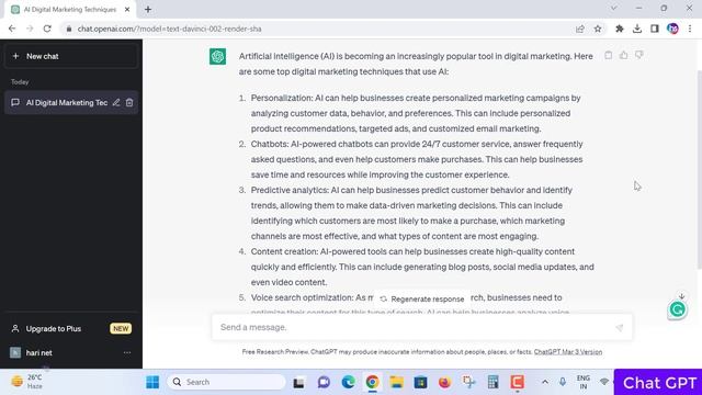 Top digital marketing techniques using artificial intelligence - Chat GPT смотреть онлайн