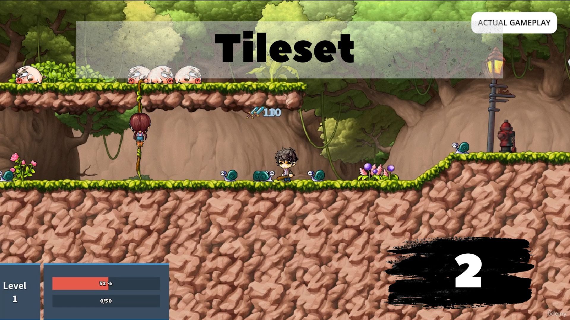 [2] RPG 2D multiplayer в Unreal Engine 5. Создание Tileset смотреть онлайн