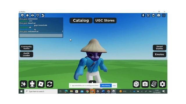 Smurf cat in ROBLOX!!!! смотреть онлайн