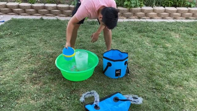 FOLDING BUCKET FOR OUTDOOR смотреть онлайн