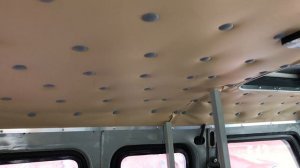 Перетяжка потолка в УАЗ