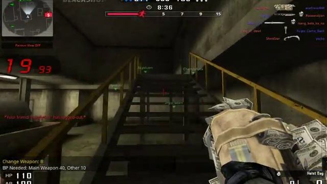 [Blackshot Playone Asia] Running Man[Melee Only] with Heist Bag смотреть онлайн