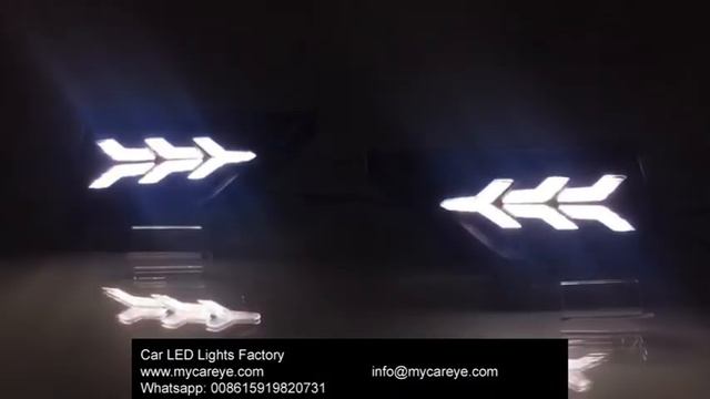 Geely Coolray 2019 Car DRL LED Daytime Running Lights auto parts смотреть онлайн