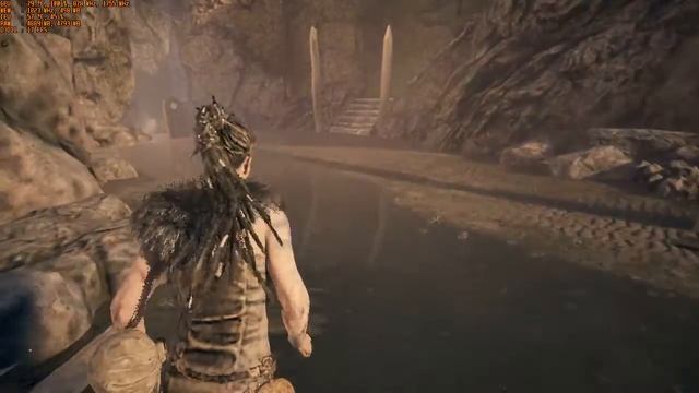Hellblade: Senua's Sacrifice - Gameplay Test GT 440 смотреть онлайн