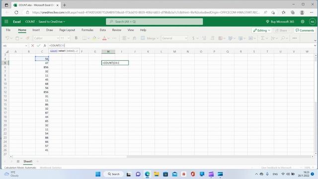COUNT և COUNTIF բանաձևերը EXCEL-ում/Դաս 8 смотреть онлайн