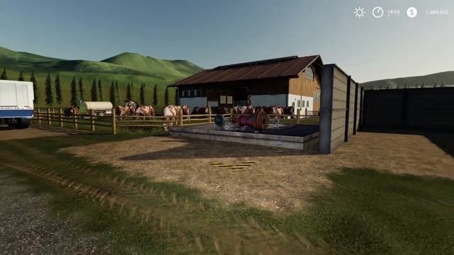 FS19 Test - Pigs vs Cows - Manure and Slurry - Farming Simulator 19 - PS4 смотреть онлайн