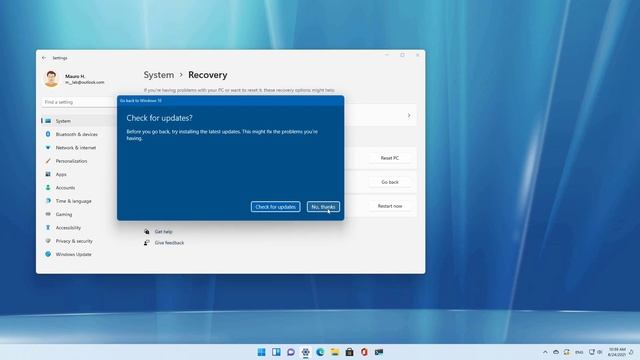 Windows 11: Uninstall and rollback to Windows 10 (easy way) смотреть онлайн