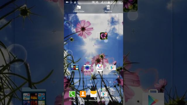 Beauty Purple Love Flower Live Wallpaper смотреть онлайн