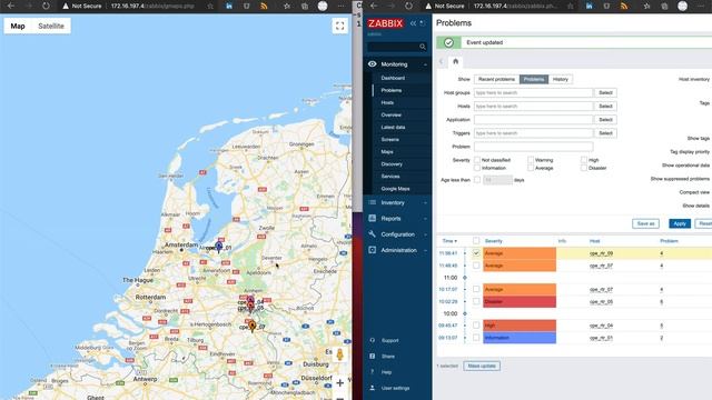 Zabbix Google maps integration смотреть онлайн
