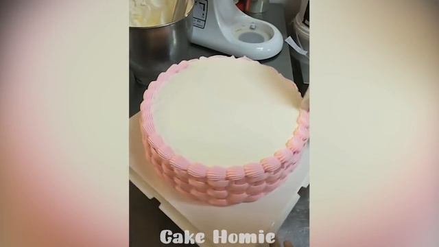 Amazing Flower Basket Cake Decorating | Testing Russian Piping Tips | Buttercream Flower Cake смотреть онлайн