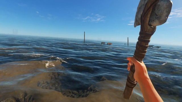 Stranded Deep прохождение - новый плот и краб гипнотизер #6 смотреть онлайн