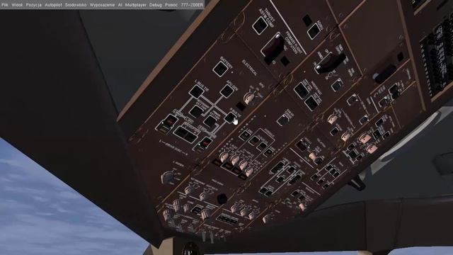 Flightgear symulator lotu #1 - Start Boeing 777 - 200ER смотреть онлайн