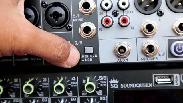 MIXER SOUNDQUEEN ZED-6FX смотреть онлайн