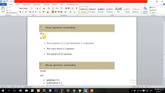 c++ Operator overloading basic bangla part-1 смотреть онлайн