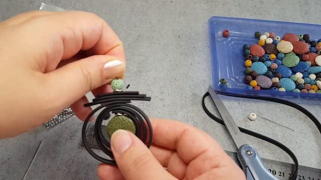 Как сделать кулон с силиконовым шнуром смотреть онлайн