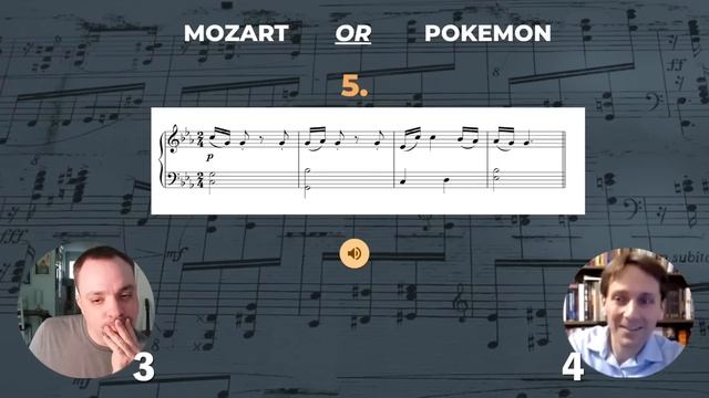 Is it MOZART or POKÉMON? Composers Take Quiz смотреть онлайн