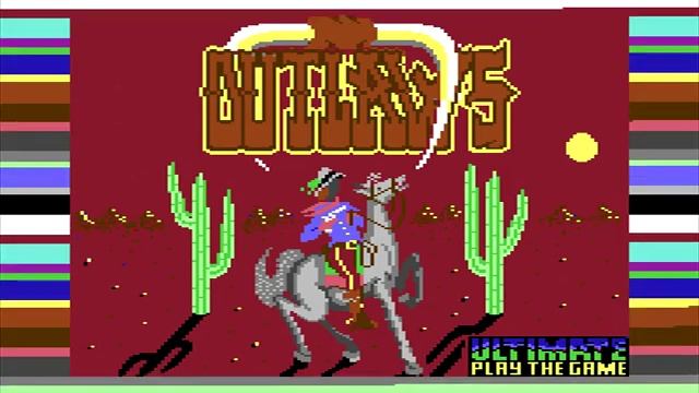 Outlaws (1985) (Commodore 64)