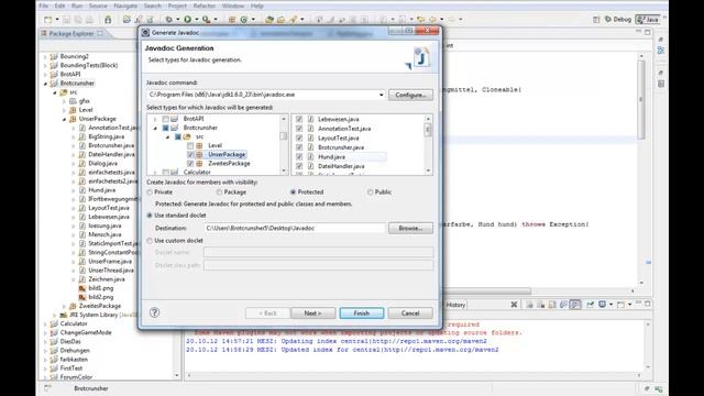 Java Tutorial 96 - JavaDoc смотреть онлайн