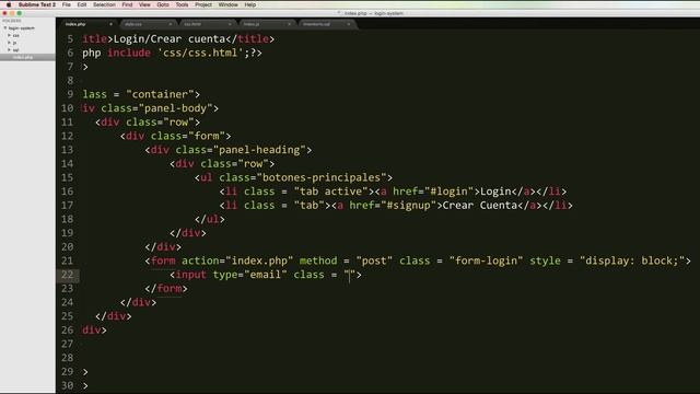 02 - Sistema de Login con envío de emails | PHP Login - Estructura de proyecto смотреть онлайн