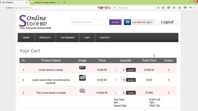 E-Commerce Website PHP OOP Bangla (Customer Logout):Part-38 смотреть онлайн