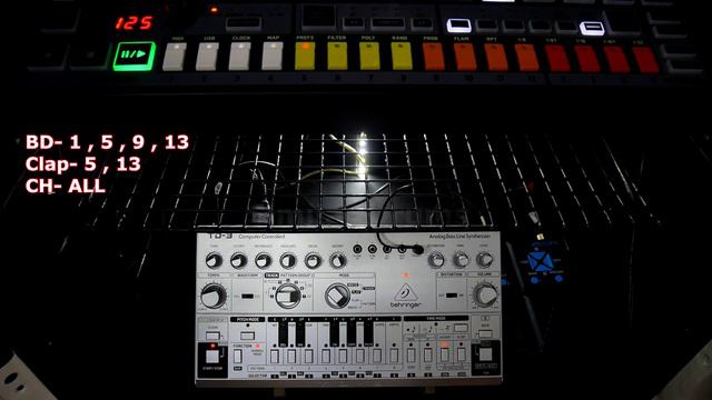 🎹 Creating Pattern Adonis - No Way Back |For Behringer TD-3 & RD-8 DRUMS (No Talking) 303 смотреть онлайн