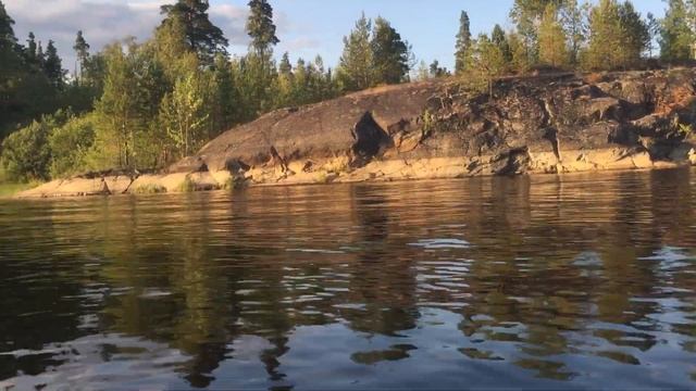 2021.07 Ладожские шхеры, лодка с мотором, Лахденпохский р-н / Lahdenpohja, оккупация Финляндии смотреть онлайн