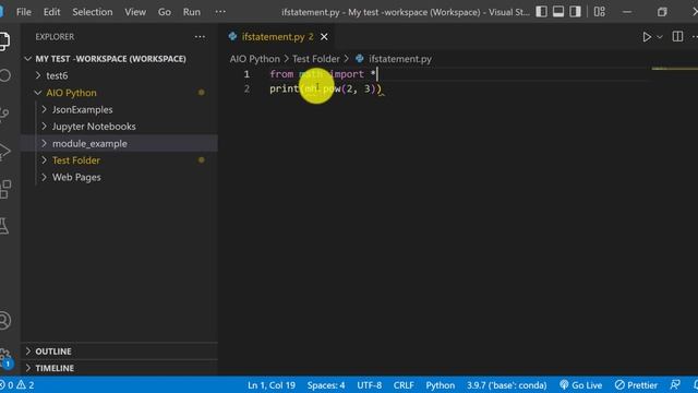 Python Tutorial - Creating and Importing Modules смотреть онлайн