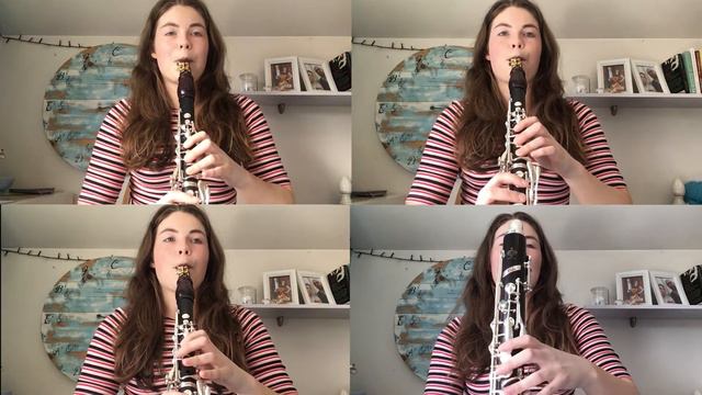 Super Mario Theme Clarinet Quartet смотреть онлайн