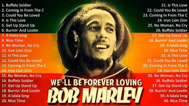 Bob Marley Greatest Hits Full Album - Bob Marley 20 Biggest Songs Of All Time