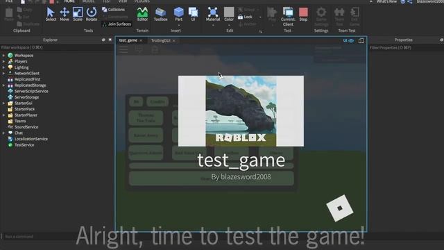 NEW! HOW TO GET THE ULTIMATE TROLLING GUI FOR YOUR GAME! Roblox Studio смотреть онлайн